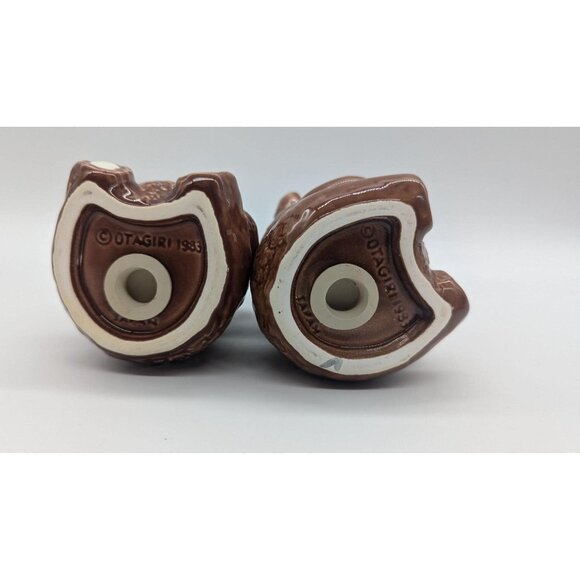 Otagiri Bears Salt and Pepper Shakers and Big Bear Sugar or Jam Jar Container - Picture 9 of 10